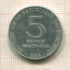 5 франков. Бурунди 1980г