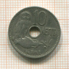 10 лепта. Греция 1912г
