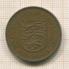 2 пенса. Джерси 1971г