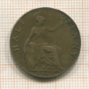 1/2 пенни. Великобритания 1917г