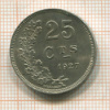 25 сантимов. Люксембург 1927г