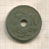 10 сантимов. Бельгия 1905г