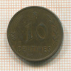 10 сантимов. Люксембург 1930г