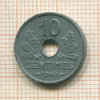 10 сантимов. Франция 1943г
