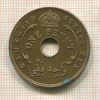 1 пенни. Британская Западная Африка 1952г
