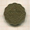1 анна. Индия 1944г