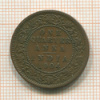 1/4 анны. Индия 1904г