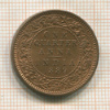 1/4 анны. Индия 1889г