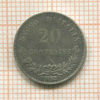 20 сентесимо. Италия 1863г