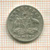 3 пенса. Австралия 1927г