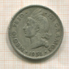 1/2 песо. Доминикана 1951г