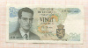 20 франков. Бельгия 1964г