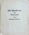 Карта Западного фронта. Германия 1940г