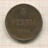 5 пенни 1916г