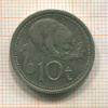 10 тоа. Папуа Новая Гвинея 1976г