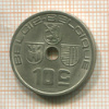 10 сантимов. Бельгия 1939г
