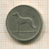 6 пенсов. Ирландия 1959г