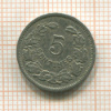 5 сантимов. Люксембург 1901г