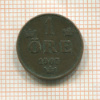 1 эре. Швеция 1907г