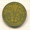 10 франков. Французская Африка 1956г