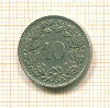 10 раппен. Швейцария 1931г