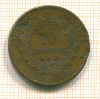 10 сантимов. Франция 1897г