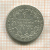 1/6 талера. Пруссия 1816г