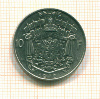 10 франков. Бельгия 1978г