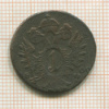 1 крейцер. Австрия 1800г