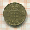 10 франков. Монако 1950г