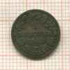 1 крейцер. Бавария 1863г