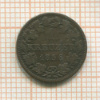 1 крейцер. Бавария 1856г