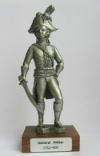 Статуэтка. Генерал Клебер. Франция. (тяжелый металл). Высота 13 см.