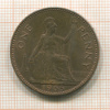 1 пенни. Великобритания 1965г