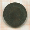 5 сантимов. Франция 1855г