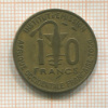 10 франков. Французская Западная Африка 1957г