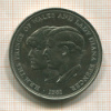 1 крона. Великобритания 1981г
