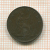 1 фартинг. Великобритания 1880г