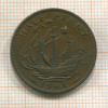 1/2 пенни. Великобритания 1941г