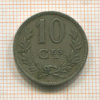 10 сантимов. Люксембург 1924г