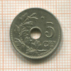 5 сантимов. Бельгия 1930г
