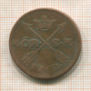 1 эре. Швеция 1760г