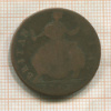 1/2 пенни. Великобритания. Георг II 17??г