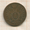 1 крейцер. Австрия 1800г
