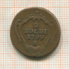 2 сольди. Австрия 1799г