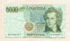 5000 лир. Италия