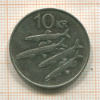 10 крон. Исландия 1987г