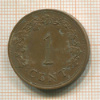1 цент. Мальта 1977г
