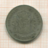 1 песета. Испания 1902г