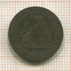 2 сантима. Испания 1870г
